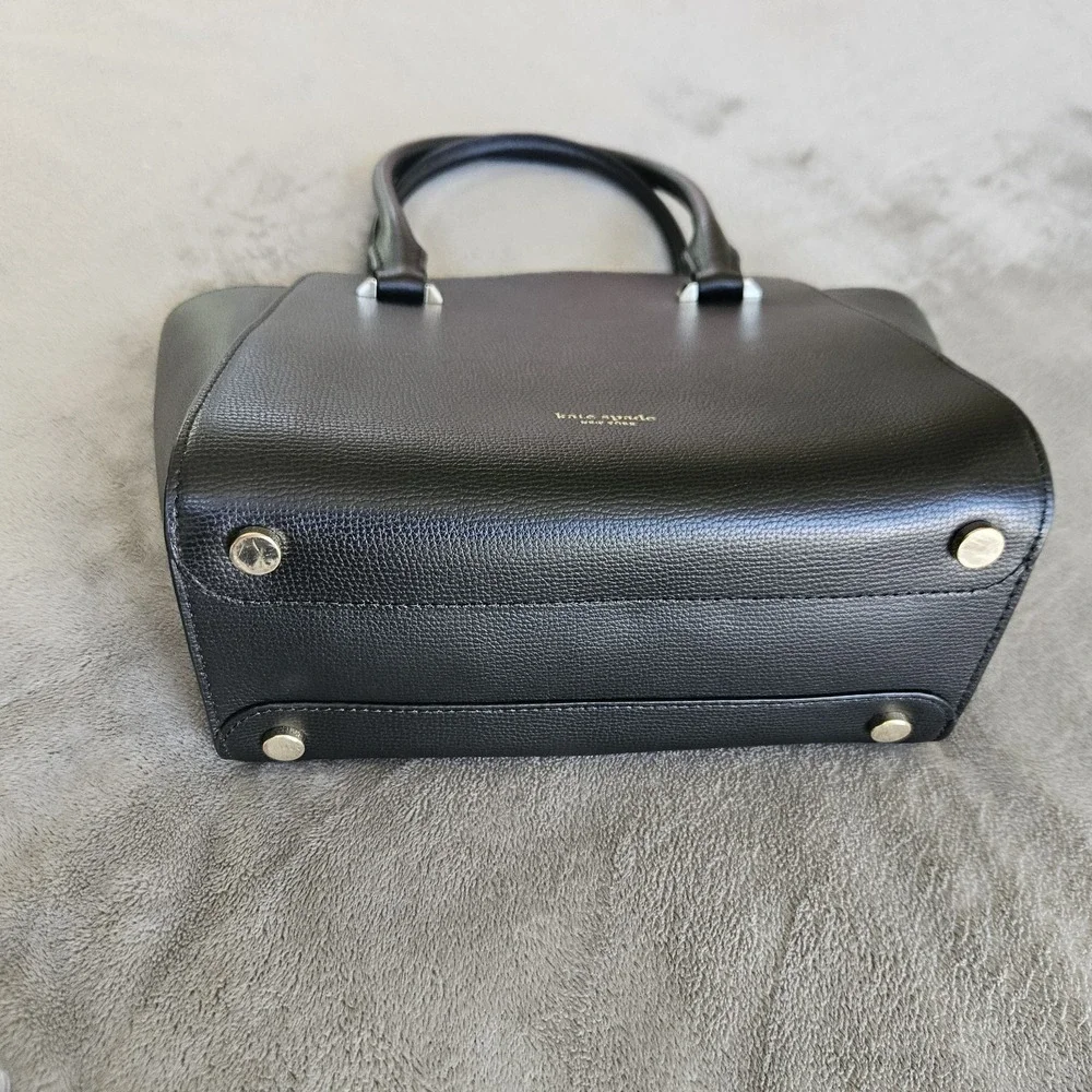Kate Spade New York Sydney Medium Satchel Black/Black Retail $298 Crossbody‎
